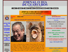Tablet Screenshot of jornalodiadeguarulhos.com.br